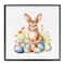 Stupell Industries Easter Bunny & Eggs Framed Giclee Art